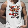 Children's Weihnachts Rentier Süß Santa Claus Tank Top Geschenke für Ihn