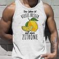 Das Leben Ist Besser Mit Einer Zitrone Tank Top Geschenke für Ihn