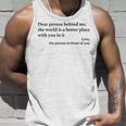 Dear Person Behind Me Positiveibes Positive Message Tank Top Geschenke für Ihn