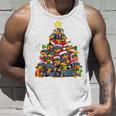 Christmas Cute Dachshund Christmas Tree Dog Tank Top Geschenke für Ihn