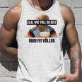 Egal Wieoll Du Bist Rudi Istolller Gray Tank Top Geschenke für Ihn