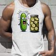 Pickle Surprise A Cucumber And A Jar Of Sliced Pickles Canotta Regalos para él