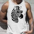 Zebra With Sunglasses Tank Top Geschenke für Ihn