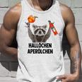 Hallochen Aperölchen X Raccoon Meme Racoon X Pedro Spritz Tank Top Geschenke für Ihn