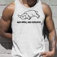 Hasi Müde Hasi Schlafiger Rabbit Slogan Tank Top Geschenke für Ihn