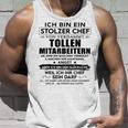 Ich Bin Ein Stolzer Chefonerdammt Tollen Mitarbeitern Gray Tank Top Geschenke für Ihn