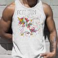 Ich Bin Schon Fünf Einhorn Dab 5Th Birthday Tank Top Geschenke für Ihn