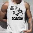 Ich Dreh Dorsch Angler Tank Top Geschenke für Ihn