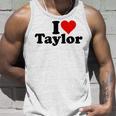 Ich Liebe Taylor Tank Top Geschenke für Ihn