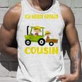 Ich Werde Großer Cousin Bauer Bald Großer Cousin German Tank Top Geschenke für Ihn