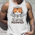I'm Getting Meowied Kawaii Cat Bachelorette Party Bridesmaid Canotta Regalos para él