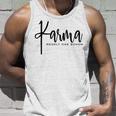 Karma Regelt Das Schon Schicksal Karma Tank Top Geschenke für Ihn