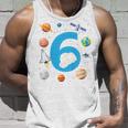 Kinder Astronaut 6 Geburtstag Weltraum Jungen 6 Jahre Raumschiff Tank Top Geschenke für Ihn