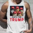 Le Elezioni Di Cats For Trump 2024 Rendono I Gatti Di Nuovo Sicuri Canotta Regalos para él