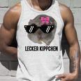 Lecker Kippchen X Sad Hamster Meme Kippe Zigarette Smoking Tank Top Geschenke für Ihn