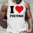 I Love Pietro Tank Top Geschenke für Ihn