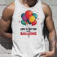 Lustiger Looner Mit Aufschrift „I Love Balloons“ Für Ballonliebhaber Tank Top Geschenke für Ihn