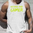 Magliette Uomo Manica Lungaideogiochi Natural Born Gamer Maglia A Manica Canotta Regalos para él
