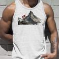 Matterhorn Bekleibung Gray Tank Top Geschenke für Ihn