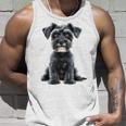 Miniature Schnauzer Dog Motif Pet Miniature Schnauzer Tank Top Geschenke für Ihn