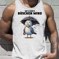 Möwe Sturm Hurricane Schietwetter Dat Is Nur 'N Büschen Wind Gray Tank Top Geschenke für Ihn