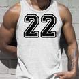 Number 22 Sport Number 22 Tank Top Geschenke für Ihn