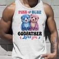 Pink Or Blue Godfather Loves You Cute Ferrets Gender Reveal Canotta Regalos para él