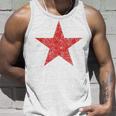 Red Starintage Ussr Soviet Union Revolution Tank Top Geschenke für Ihn