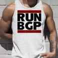 Run Bgp Network Engineer Geeky Nerd Gray Tank Top Geschenke für Ihn