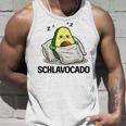 Schlavocado Official Sleep Pyjamas Sleep Avocado Gray Tank Top Geschenke für Ihn