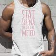 Stai Serena Lo Dici Al Meteo Scritte Divertenti Maglia A Manica Canotta Regalos para él