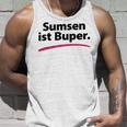 Sumsen Ist Buper Word Game Slogging Tank Top Geschenke für Ihn