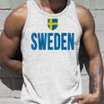 Svezia Bandiera Svedese Sverige Regalo Amore Souvenir Canotta Regalos para él