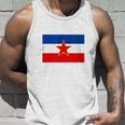 Vintage Eks Yugoslavia Yugoslavia Flag Ex Tank Top Geschenke für Ihn