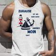 Zuhause Ist Wo Man Auch Abends Moin Sagt Meer Strand Moin Tank Top Geschenke für Ihn