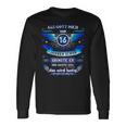 16Th Birthday Als Gott Michor 16 Jahre Schuf Grinste Er Grins Langarmshirts Geschenkideen