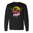 1989 Camicia 30° Regalo Compleanno Retro Synthwave Outrun Maglietta a maniche lunghe Ideas de regalos