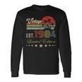 39° Compleanno Nato 1984Intage Limited Edition 39 Compleanno Maglietta a maniche lunghe Ideas de regalos