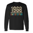 52 Anni Regaliintage 1968 Edizione Limitata 52 Compleanno Maglietta a maniche lunghe Ideas de regalos
