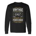 57° Compleanno 57 Anni Compleanno Uomointage 1967 Regalo Maglietta a maniche lunghe Ideas de regalos