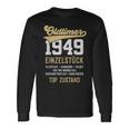 73 Jahre Oldtimer 1949Intage 73Rd Birthday Langarmshirts Geschenkideen