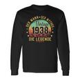 84Th Birthday Man Mythos Legendintage 1938 Langarmshirts Geschenkideen