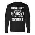 90S Party Outfit Kindheit Ohne Handy Ich War Dabei Langarmshirts Geschenkideen