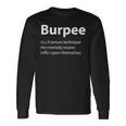 Allenamento Burpee Definizione Burpees Burpee Allenamento Palestra Amici Maglietta a maniche lunghe Ideas de regalos