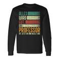 Alles Wird Gut Der Professor Ist Jetzt Da Alles Wird Gut Der Langarmshirts Geschenkideen