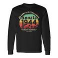 Annata 80 Compleanno 1944 Anni 80 Compleanno Uomo Donna 1944 Maglietta a maniche lunghe Ideas de regalos