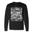 Appelwoi Ebbelwoi Hessen Frankfurt S Langarmshirts Geschenkideen