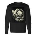 Astronaut Cat Langarmshirts Geschenkideen