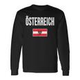 Austria Flag Austria Austria Langarmshirts Geschenkideen