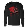 Awesome Samurai Warrior Knight Miyamoto Musashi For Fighters Maglietta a maniche lunghe Ideas de regalos